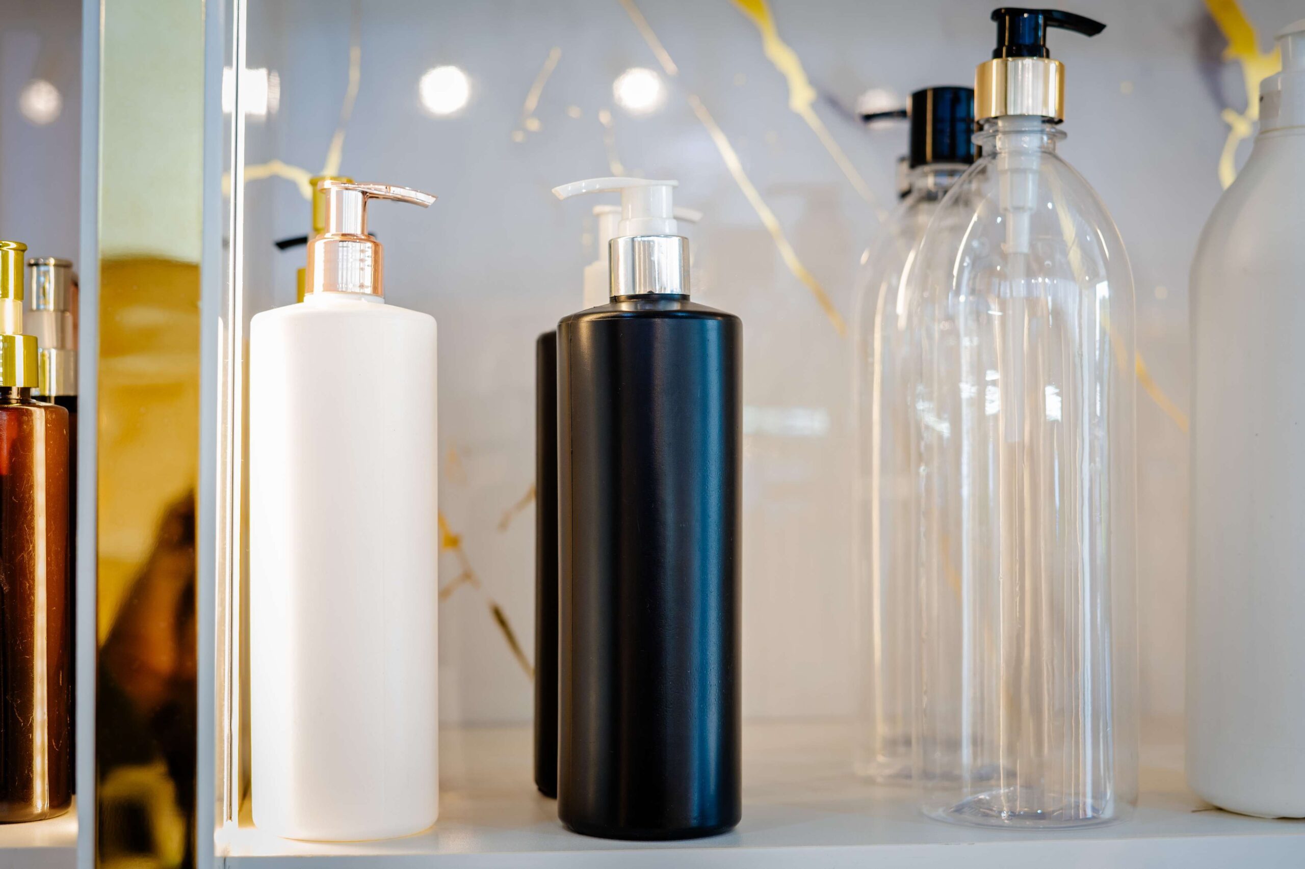 Plastic Cosmetic Bottles 500ml