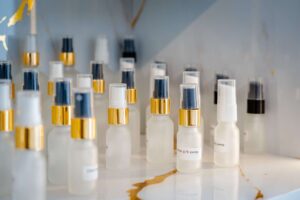 Spray Dropper Bottles Frosted