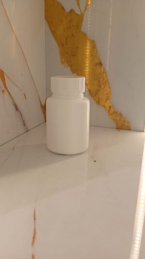 White plastic tablet bottle for pharmaceutical packaging in Sri Lanka